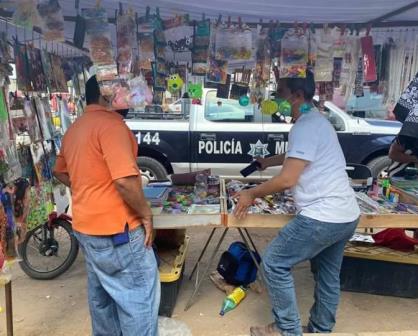 Autoridades buscarán acuerdos con comerciantes del tianguis de Villa Juárez