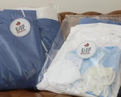 DIF Sinaloa entrega 6 mil kits de protección a personal médico