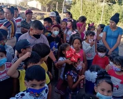 Regalemos sonrisas a niños de Villa Juárez en Navidad