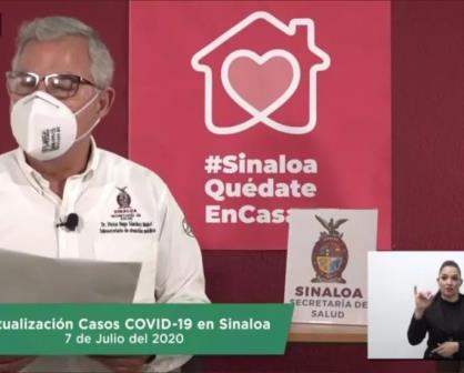 Hoy 141 nuevos casos de coronavirus en Sinaloa y 32 muertos