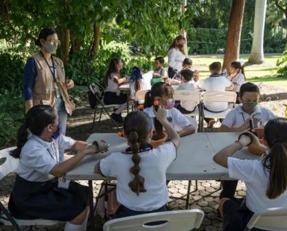Los maestros no sólo están en las escuelas. También están en Jardín Botánico Culiacán