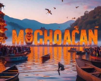Así sería Michoacán celebrando el Día de Muertos en una película de Disney Pixar: imágenes con IA