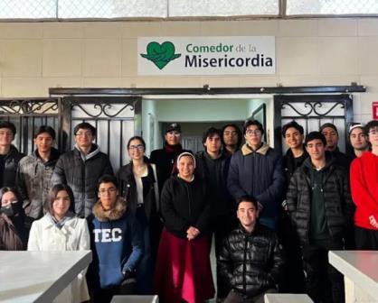 Estudiantes del Tecnológico de Monterrey apoyan al Comedor de la Misericordia Sonora
