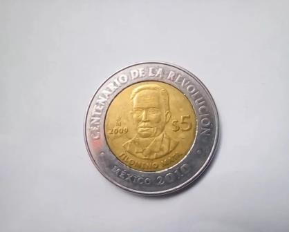 Esta moneda de 5 pesos de la Revolución Mexicana se vende hasta en 600 mil pesos; conoce sus características